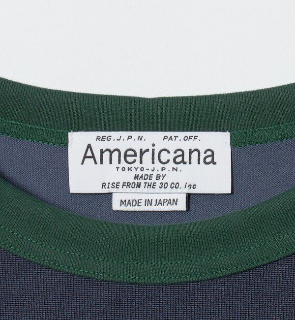 BEAUTY&YOUTH UNITED ARROWS「＜Americana＞ロゴ リンガーTシャツ」|Tシャツ・カットソー|