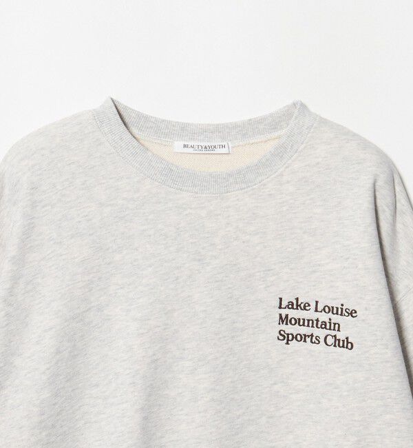 BEAUTY&YOUTH UNITED ARROWS「コットン裏毛 ロゴスウェット プルオーバー」|スウェット・ジャージ|