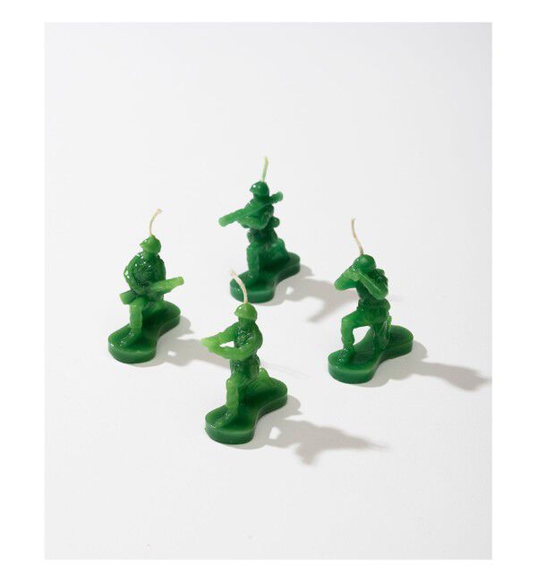 bPr BEAMS「TOSSDICE / ARMY CITRONELLA CANDLE 4set」|アロマ・ルームフレグランス|