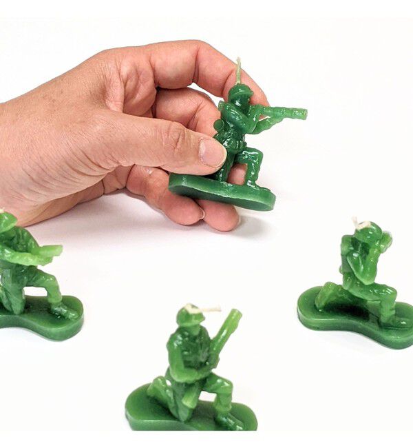 bPr BEAMS「TOSSDICE / ARMY CITRONELLA CANDLE 4set」|アロマ・ルームフレグランス|