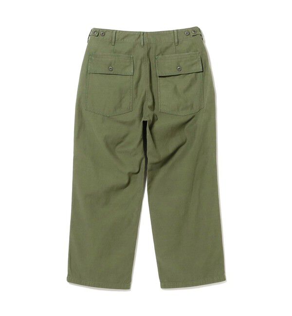 BEAMS PLUS「MIL Utility Trousers Reversed Sateen」|チノ|