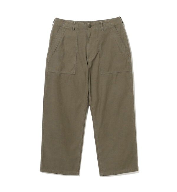 BEAMS PLUS「MIL Utility Trousers Reversed Sateen」|チノ|