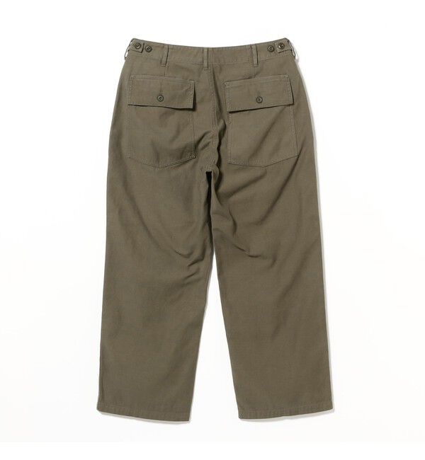 BEAMS PLUS「MIL Utility Trousers Reversed Sateen」|チノ|