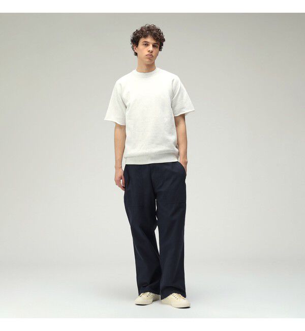 BEAMS PLUS「MIL Utility Trousers Reversed Sateen」|チノ|