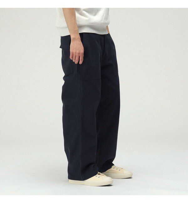 BEAMS PLUS「MIL Utility Trousers Reversed Sateen」|チノ|