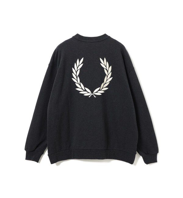 BEAMS「【別注】FRED PERRY / エンブロイダリー クルーネック スウェット」|スウェット・ジャージ|