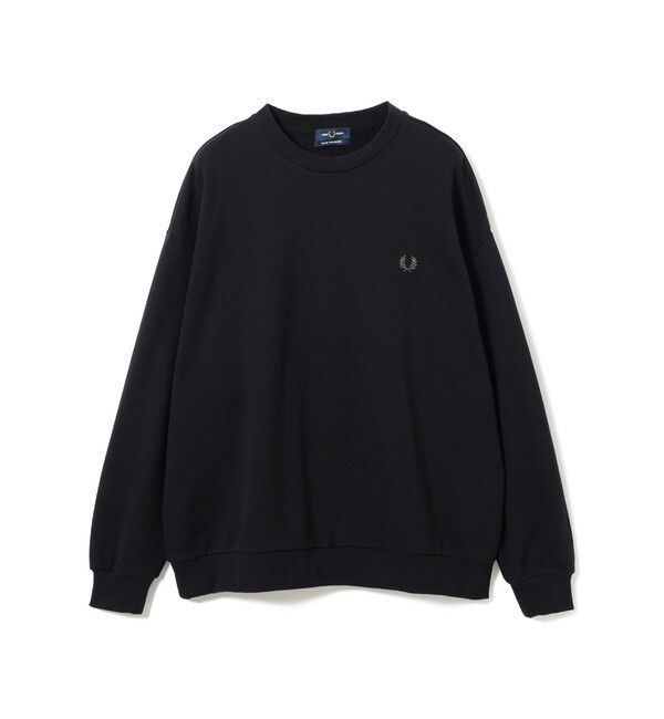BEAMS「【別注】FRED PERRY / エンブロイダリー クルーネック スウェット」|スウェット・ジャージ|
