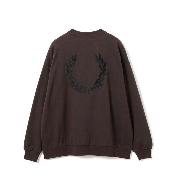 BEAMS「【別注】FRED PERRY / エンブロイダリー クルーネック スウェット」|スウェット・ジャージ|