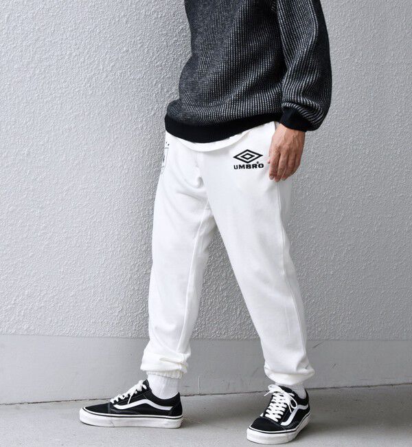 SHIPS any「【SHIPS any別注】UMBRO: 90s ロゴ スウェット イージー パンツ(セットアップ対応)◇」|その他|