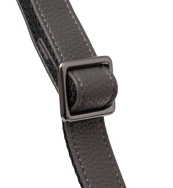 SHIPS any「SHIPS any: スプリット レザー ジップ ショルダーバッグ (カードケース付き) 26SS◇」|ショルダー・メッセンジャー|