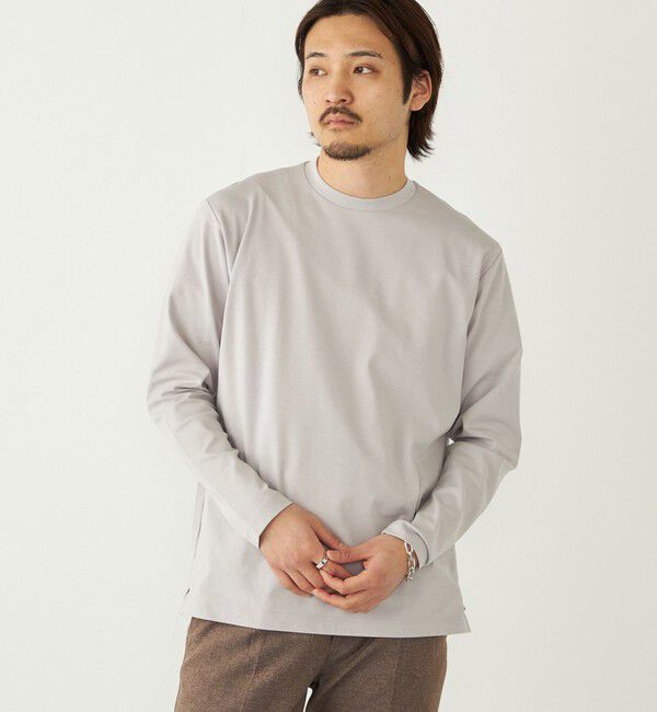 SHIPS Colors 「〈速乾・UVカット〉AVANT(R) 3D ロングスリーブ ビズT◇」|Tシャツ・カットソー|