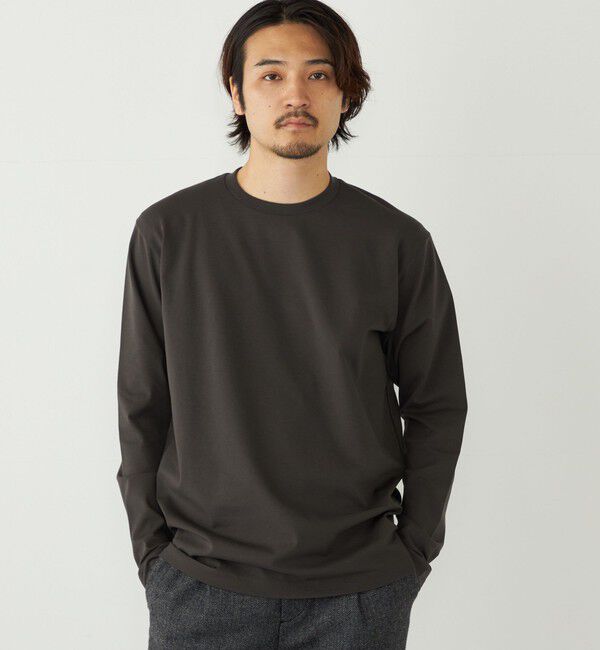 SHIPS Colors 「〈速乾・UVカット〉AVANT(R) 3D ロングスリーブ ビズT◇」|Tシャツ・カットソー|