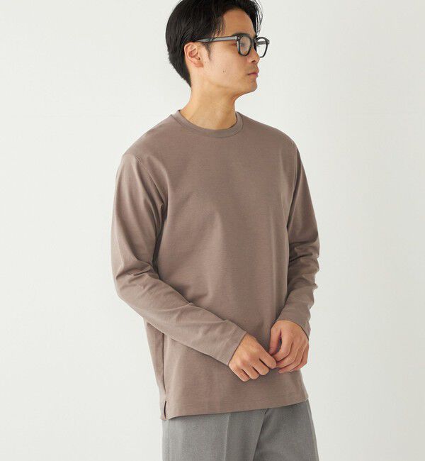SHIPS Colors 「〈速乾・UVカット〉AVANT(R) 3D ロングスリーブ ビズT◇」|Tシャツ・カットソー|