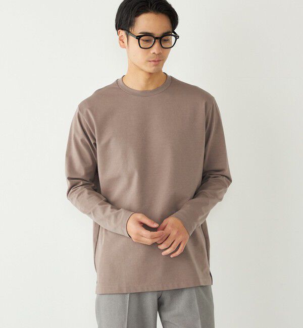 SHIPS Colors 「〈速乾・UVカット〉AVANT(R) 3D ロングスリーブ ビズT◇」|Tシャツ・カットソー|
