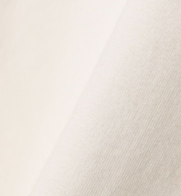 SHIPS any「SHIPS any:〈洗濯機可能〉インレイ 襟付き スキッパー ハーフスリーブ プルオーバー」|Tシャツ・カットソー|