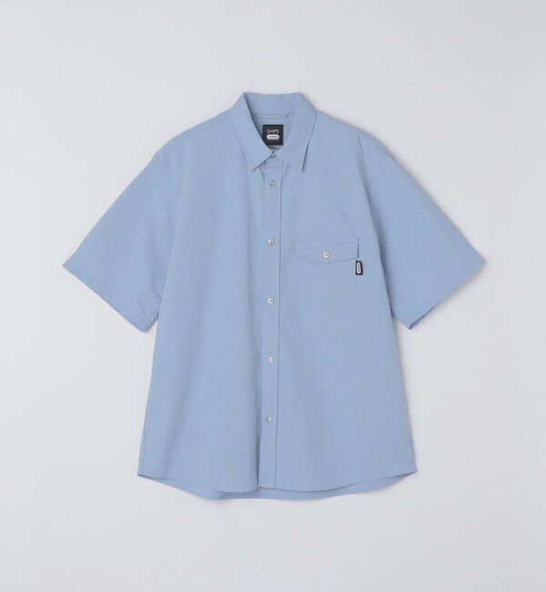 SHIPS「SHIPS:〈撥水〉netplus(R) ショートスリーブ シャツ アウター」|シャツ・ブラウス|