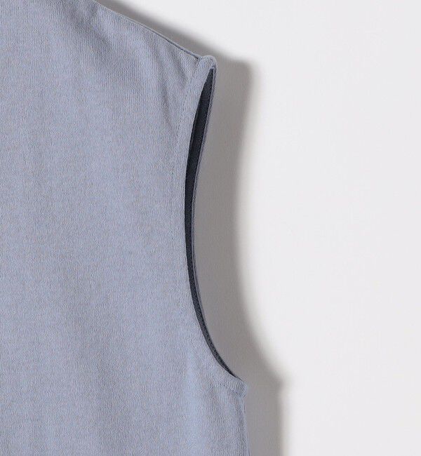 SHIPS any「SHIPS any:〈洗濯機可能〉バック レース コンビ フレンチスリーブ プルオーバー」|Tシャツ・カットソー|