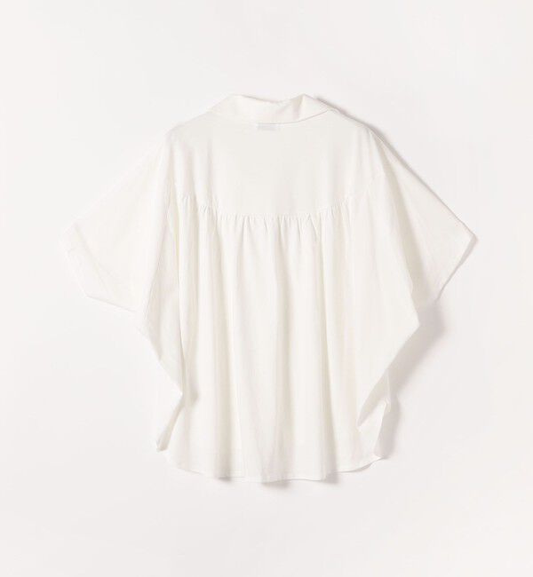 SHIPS any「SHIPS any:〈洗濯機可能〉ジャージー ワイド スキッパー ポロ プルオーバー」|Tシャツ・カットソー|