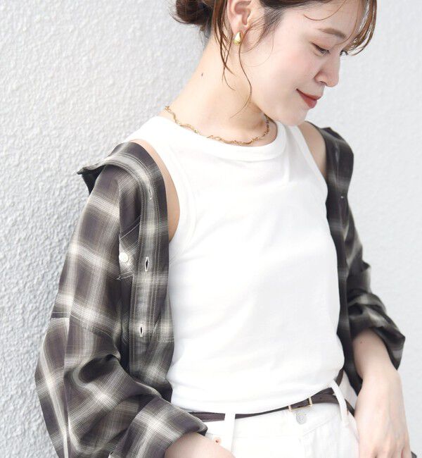 SHIPS for women「シアー タンクトップ」|タンクトップ|