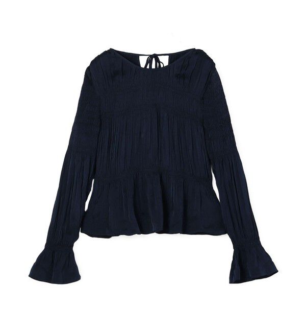 TOMORROWLAND GOODS「BY MALENE BIRGER OVAS ブラウス」|シャツ・ブラウス|69 ネイビー