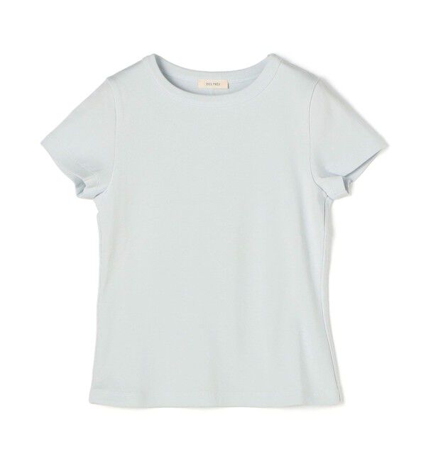 DES PRES「ソフトサーキュラーリブ ショートスリーブプルオーバー」|Tシャツ・カットソー|51 ライトグリーン