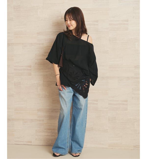 Plage「《追加》R&rsquo;IAM EMBROIDALY スカーフ 2」|バンダナ・スカーフ|