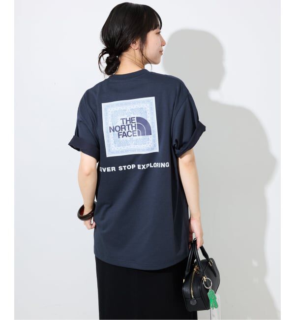 SLOBE IENA「《追加》THE NORTH FACE/ノースフェイス Bandana Square Logo Tee NT32446」|Tシャツ・カットソー|