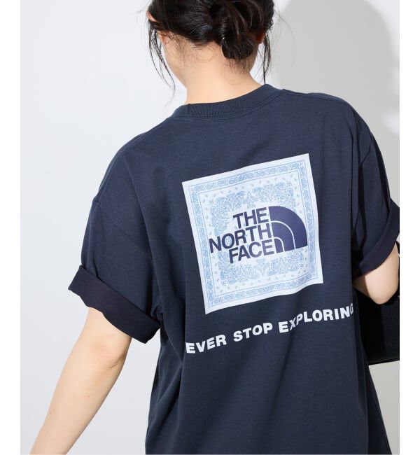 SLOBE IENA「《追加》THE NORTH FACE/ノースフェイス Bandana Square Logo Tee NT32446」|Tシャツ・カットソー|