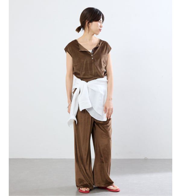 IENA「シアーベロア パンツ」|その他|