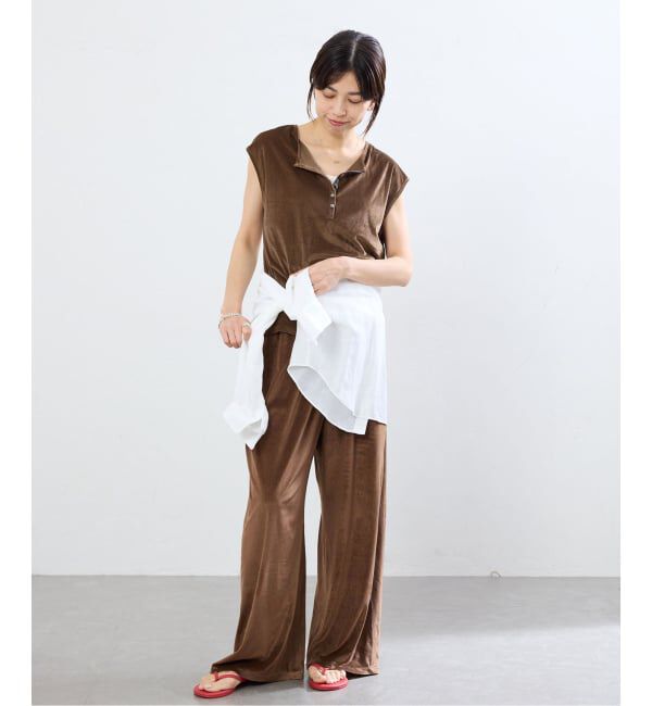 IENA「シアーベロア パンツ」|その他|