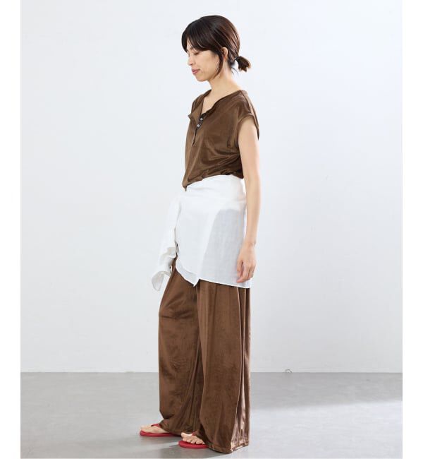 IENA「シアーベロア パンツ」|その他|