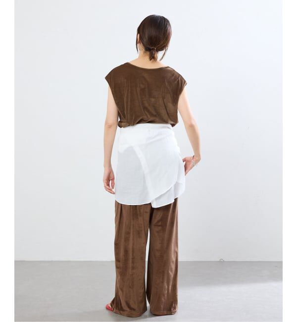 IENA「シアーベロア パンツ」|その他|