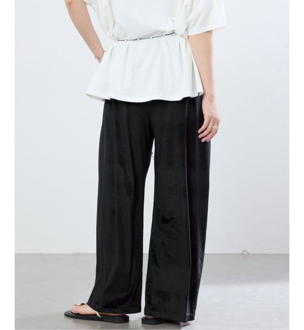 IENA「シアーベロア パンツ」|その他|