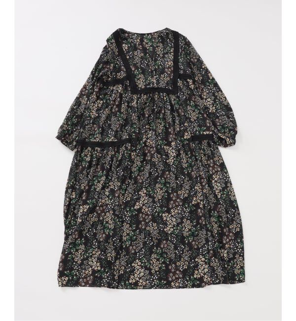 SLOBE IENA「《WEB限定/追加予約2》FLOWER PRINT ワンピース」|ワンピース|