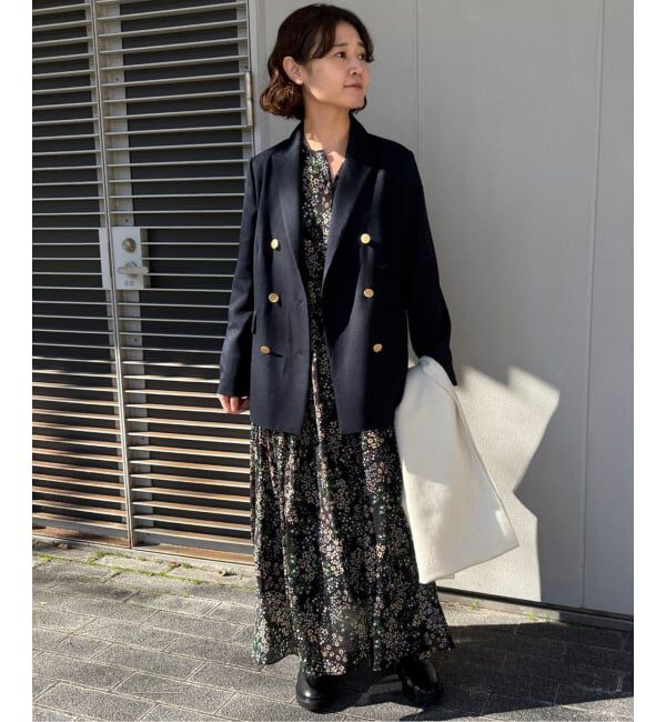 SLOBE IENA「《WEB限定/追加予約2》FLOWER PRINT ワンピース」|ワンピース|