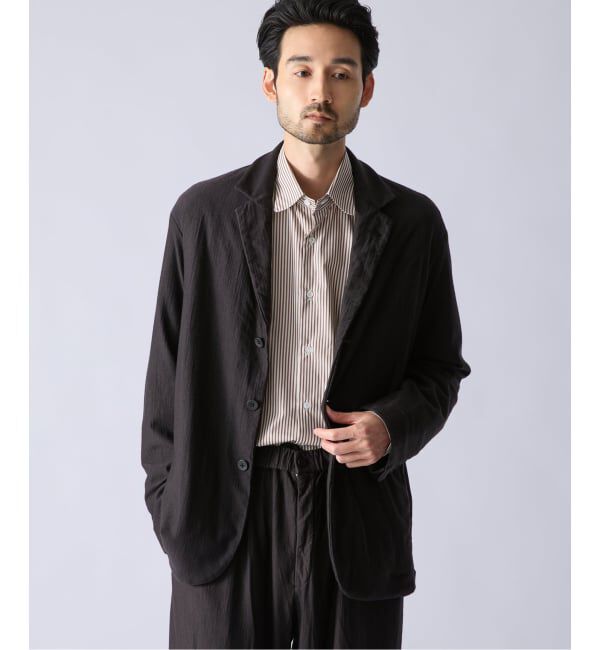 EDIFICE「《予約》Kanemasa Phil. (カネマサ フィル) 別注 36G Wool Fulling 3B ジャケット」|テーラードジャケット|