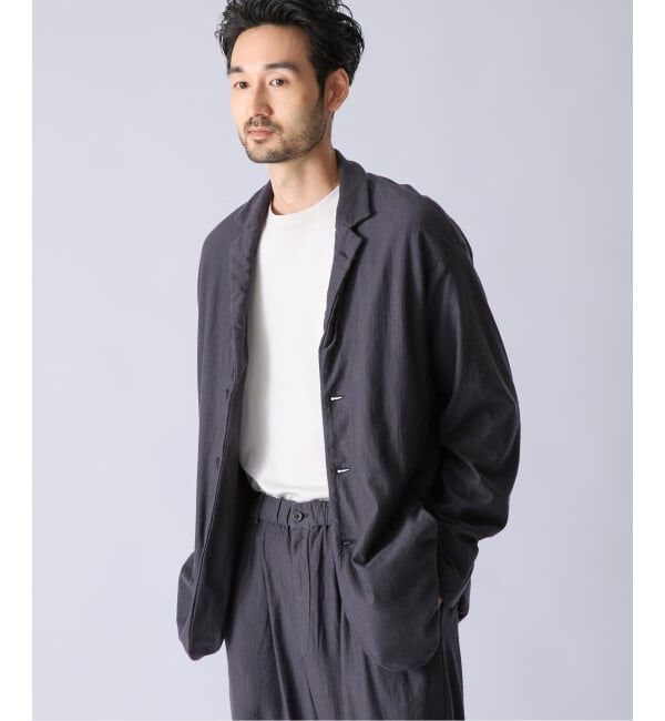 EDIFICE「《予約》Kanemasa Phil. (カネマサ フィル) 別注 36G Wool Fulling 3B ジャケット」|テーラードジャケット|