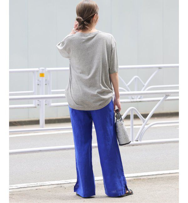 JOURNAL STANDARD relume「《WEB限定追加3》麻スリットイージーパンツ」|その他|