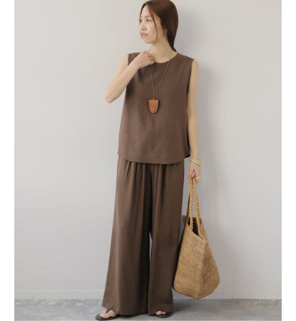 JOURNAL STANDARD relume「ラミーレーヨンノースリーブブラウス」|シャツ・ブラウス|