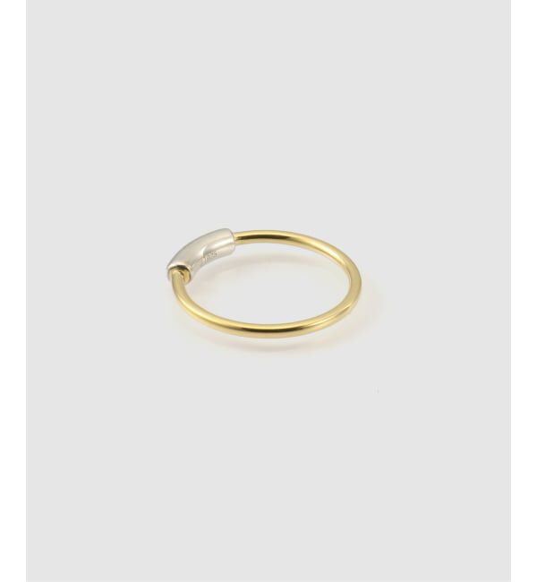 JOURNAL STANDARD「【VALENTINE /ヴァレンタイン】Bi-color Pipe Ring/gold base」|リング|