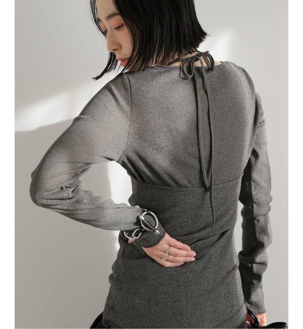journal standard L'essage「《追加予約4》DRY RIBセットアッププルオーバー」|Tシャツ・カットソー|