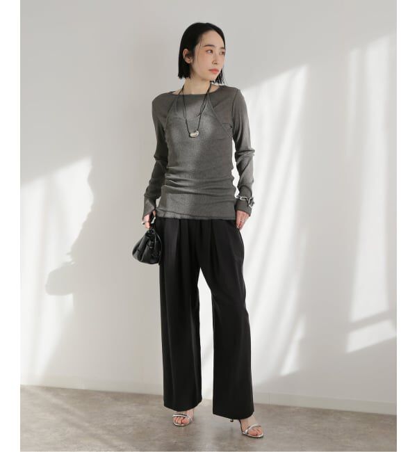 journal standard L'essage「《追加予約4》DRY RIBセットアッププルオーバー」|Tシャツ・カットソー|