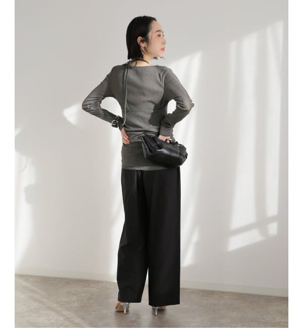 journal standard L'essage「《追加予約4》DRY RIBセットアッププルオーバー」|Tシャツ・カットソー|