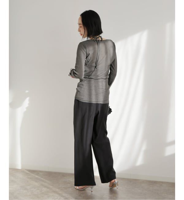 journal standard L'essage「《追加予約4》DRY RIBセットアッププルオーバー」|Tシャツ・カットソー|