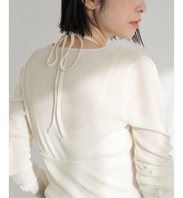 journal standard L'essage「《追加予約4》DRY RIBセットアッププルオーバー」|Tシャツ・カットソー|