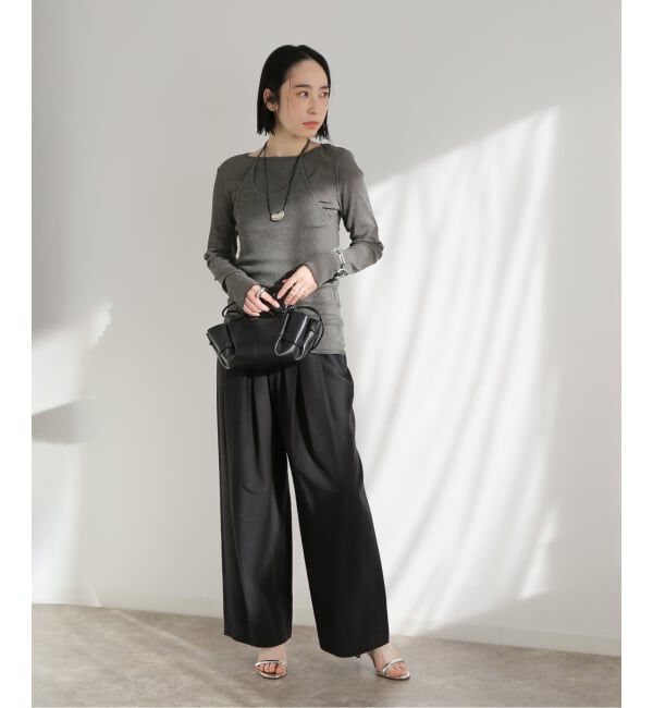 journal standard L'essage「《追加予約4》DRY RIBセットアッププルオーバー」|Tシャツ・カットソー|