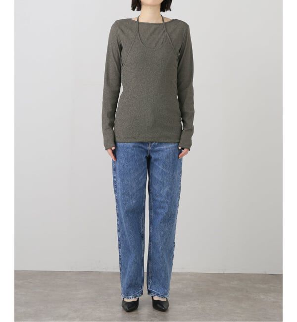 journal standard L'essage「《追加予約4》DRY RIBセットアッププルオーバー」|Tシャツ・カットソー|