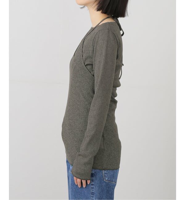 journal standard L'essage「《追加予約4》DRY RIBセットアッププルオーバー」|Tシャツ・カットソー|