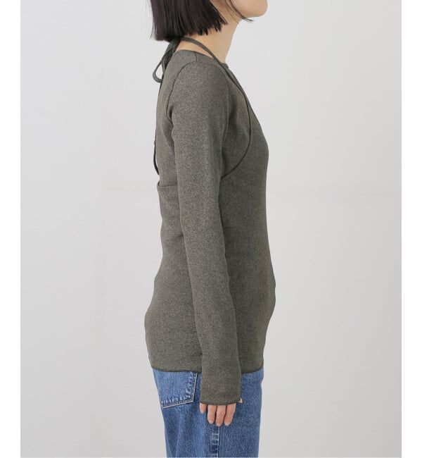 journal standard L'essage「《追加予約4》DRY RIBセットアッププルオーバー」|Tシャツ・カットソー|