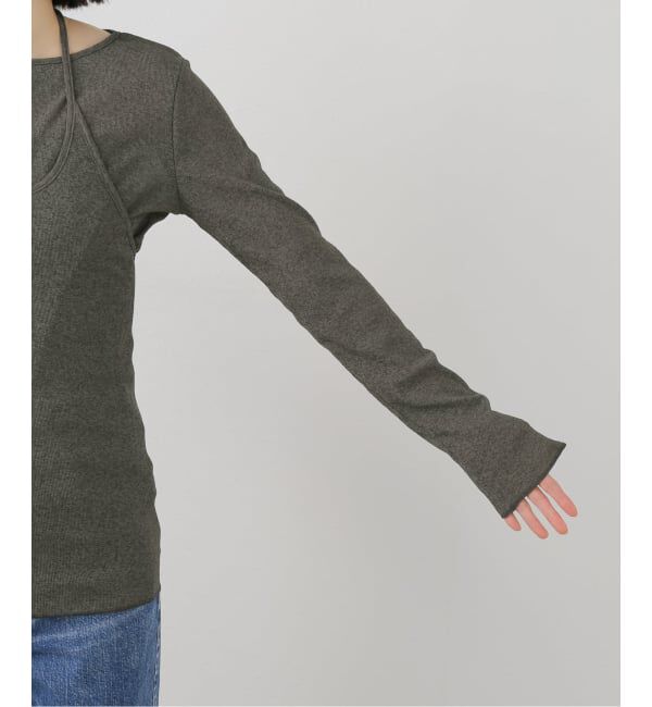 journal standard L'essage「《追加予約4》DRY RIBセットアッププルオーバー」|Tシャツ・カットソー|